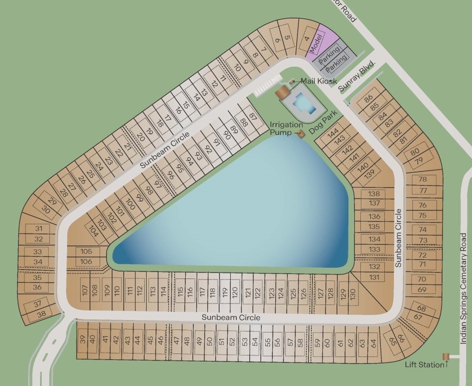 Sea Cove site plan