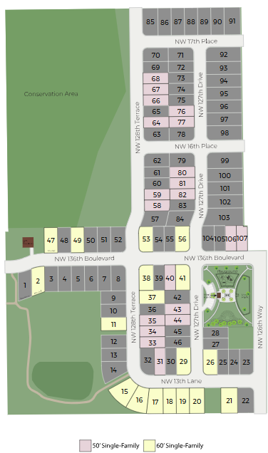 Buchanan Trails site plan