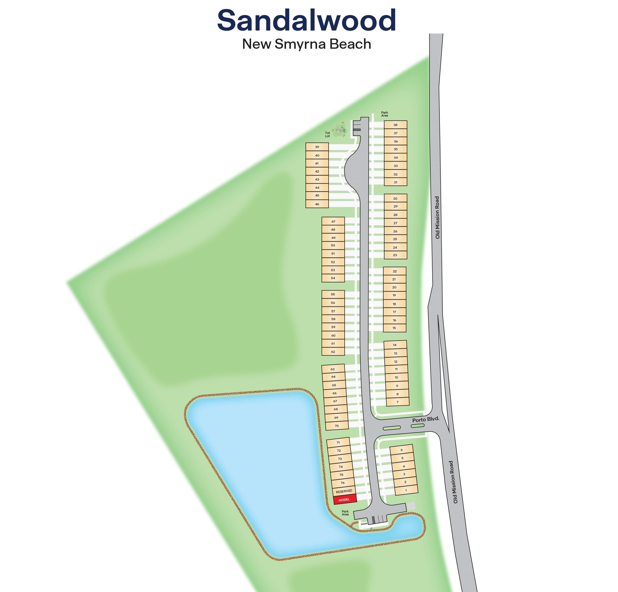 Sandalwood site plan