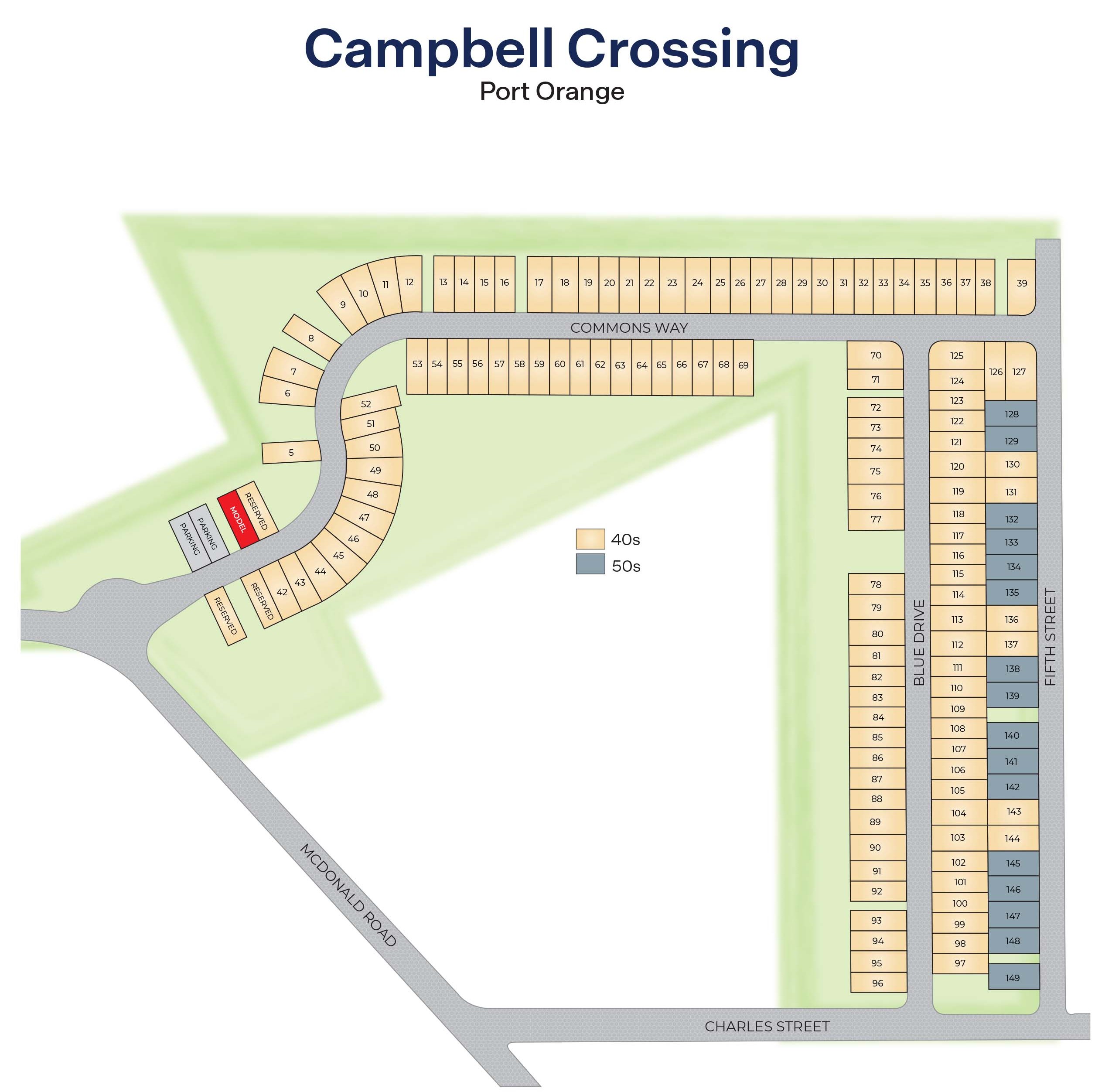 Campbell Crossing site plan