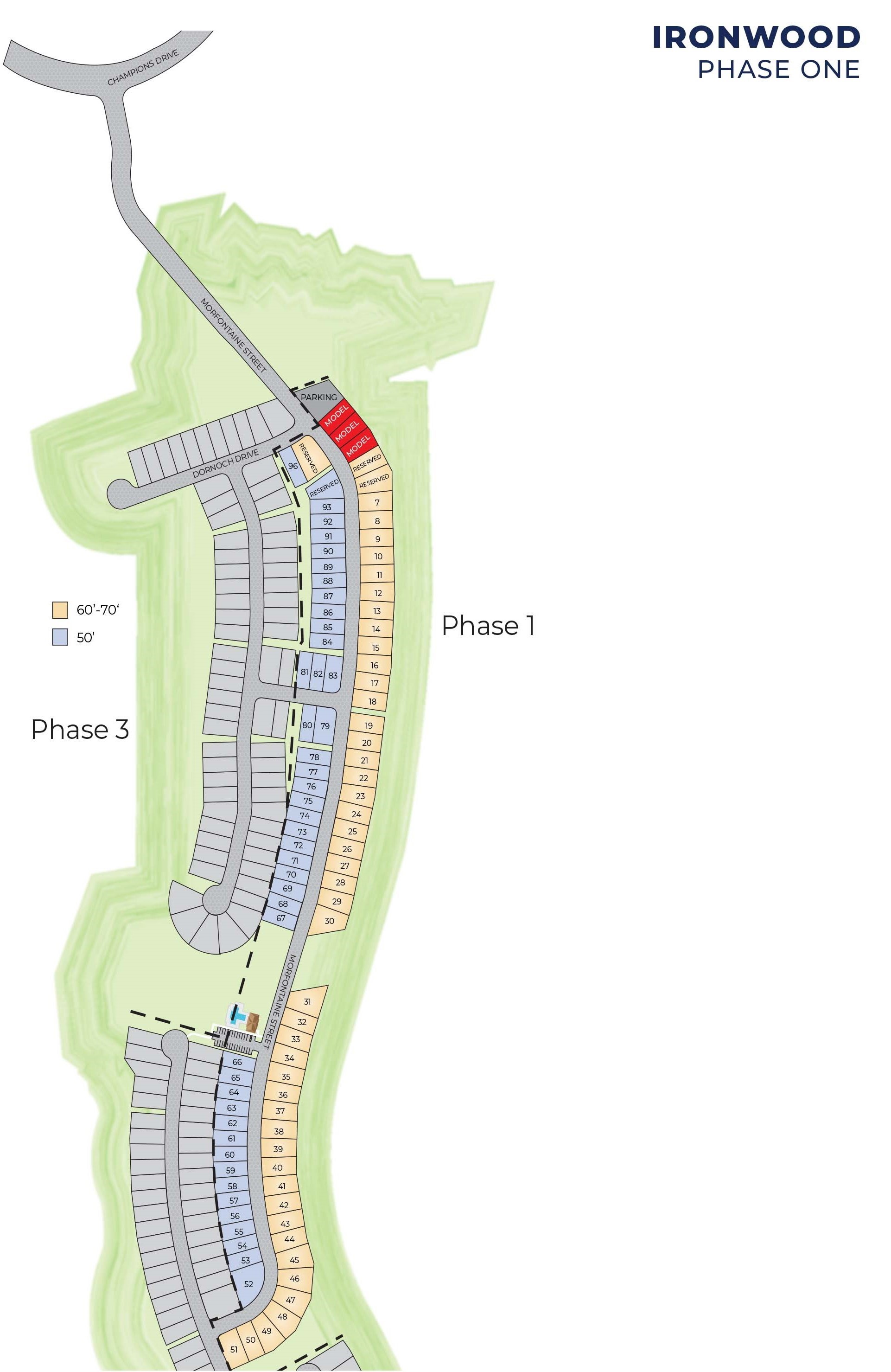 Ironwood site plan