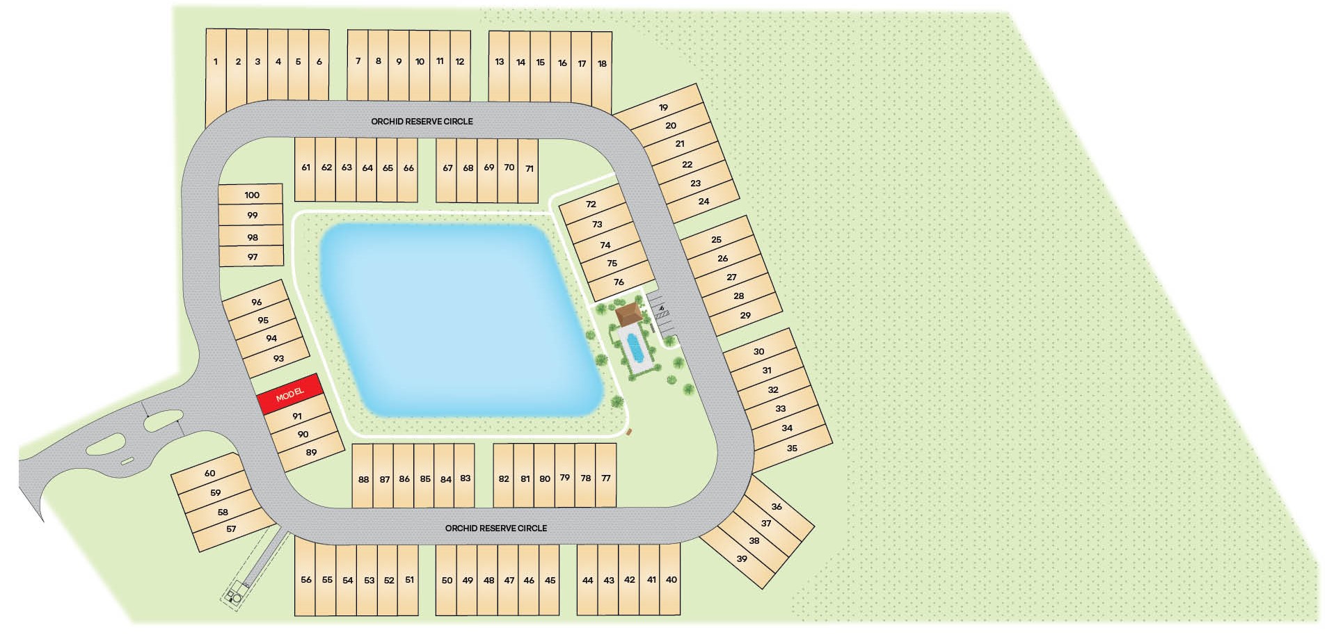 Orchid Reserve site plan
