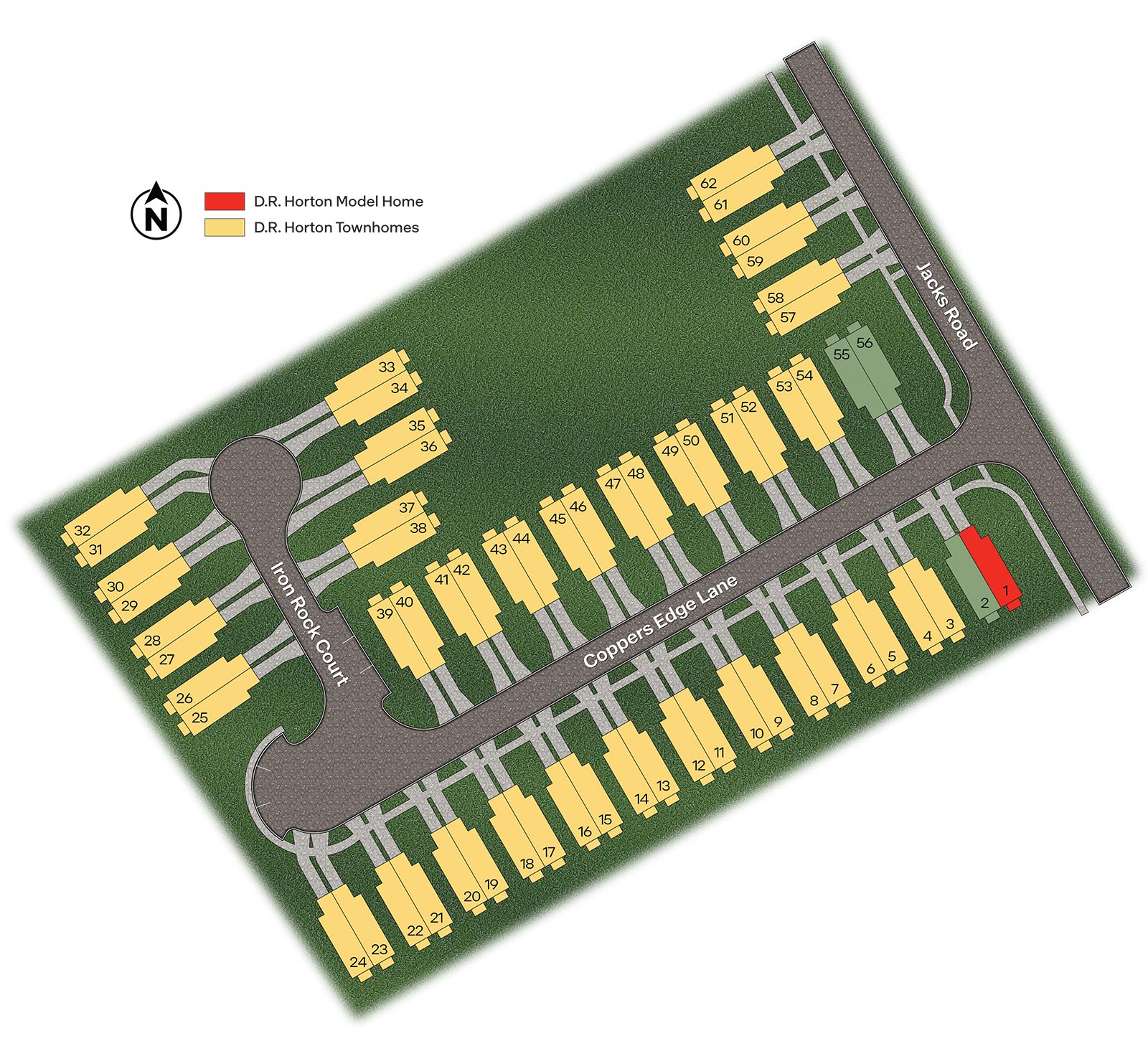Irongate Villas site plan