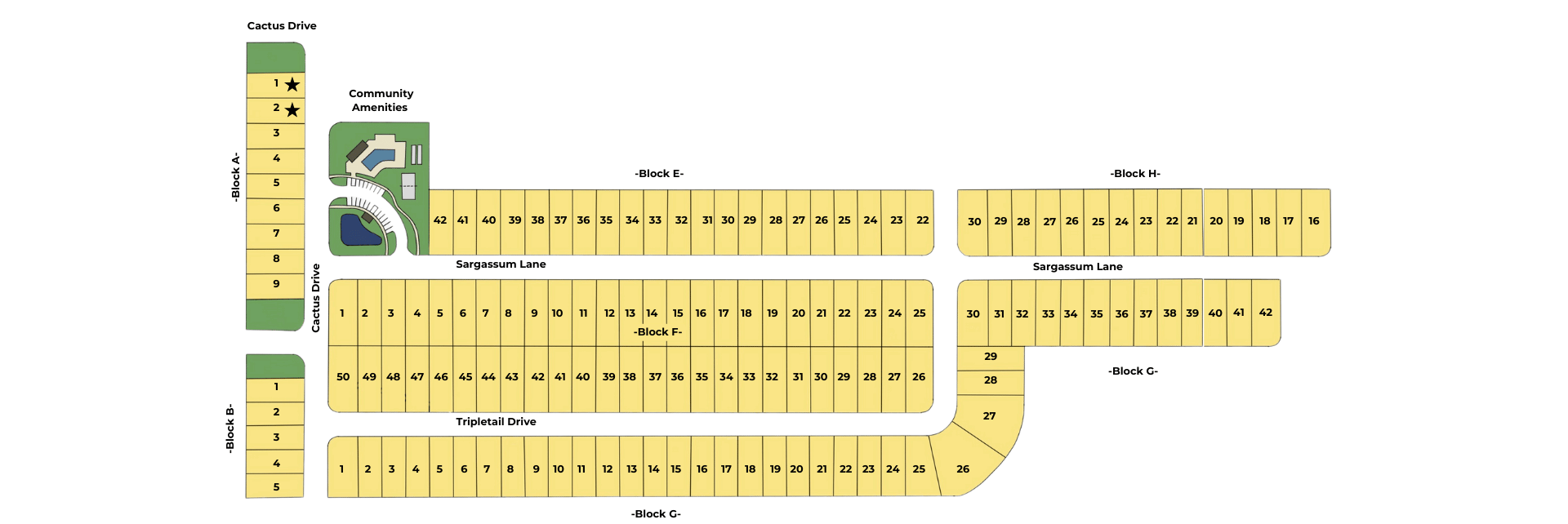 Marlin Place site plan