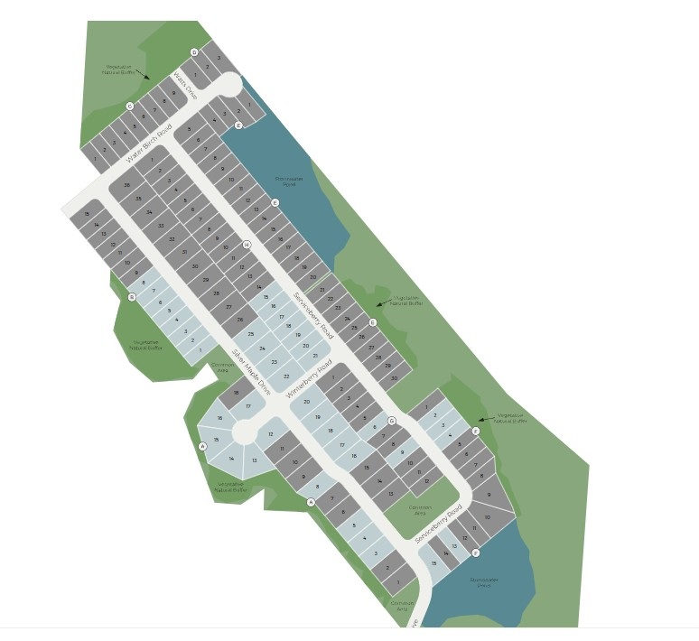 Reserve at Brookhaven site plan