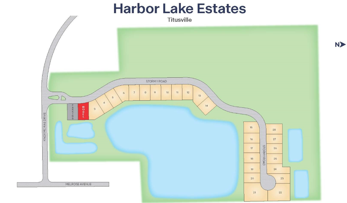 Harbor Lake Estates site plan