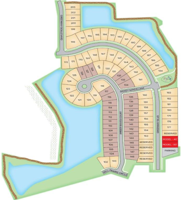Leoma's Landing site plan