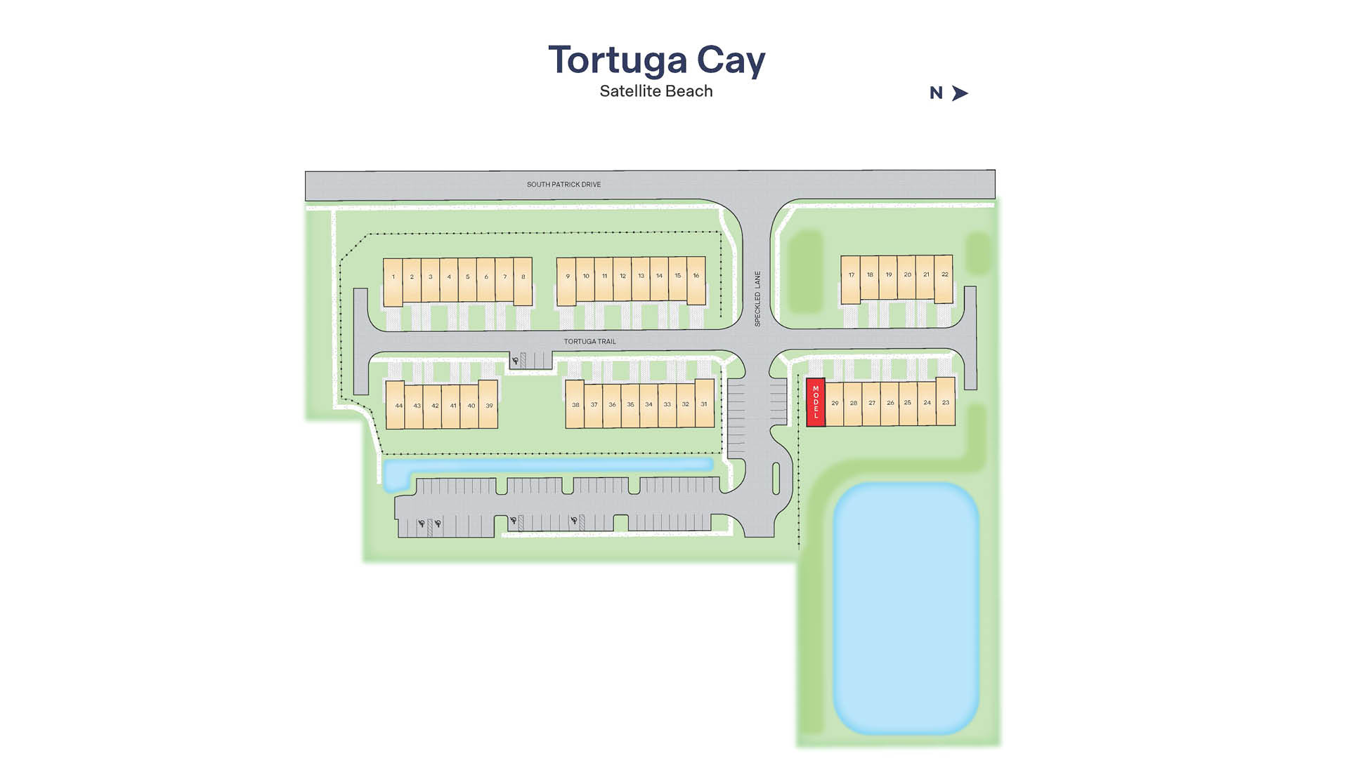 Tortuga Cay site plan