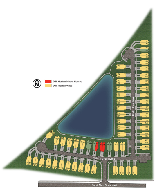 Trout River site plan