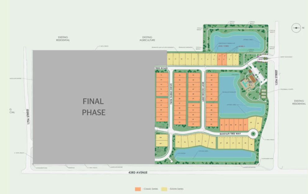 Emerson Oaks site plan