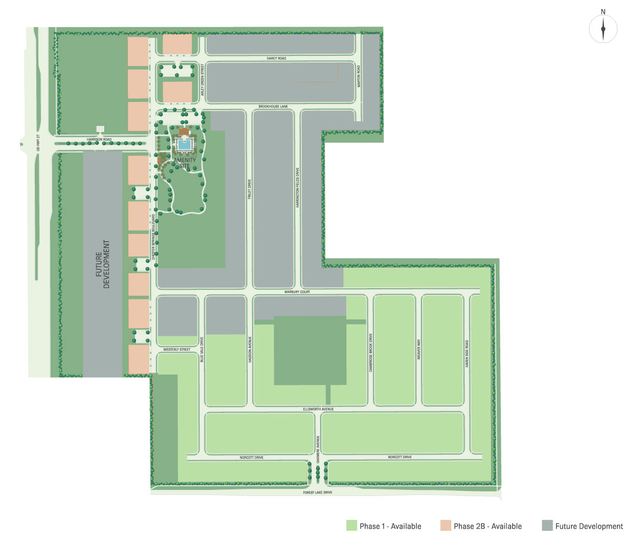 Hartford Terrace site plan