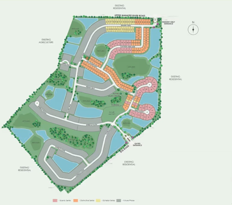 Reagan Landing site plan