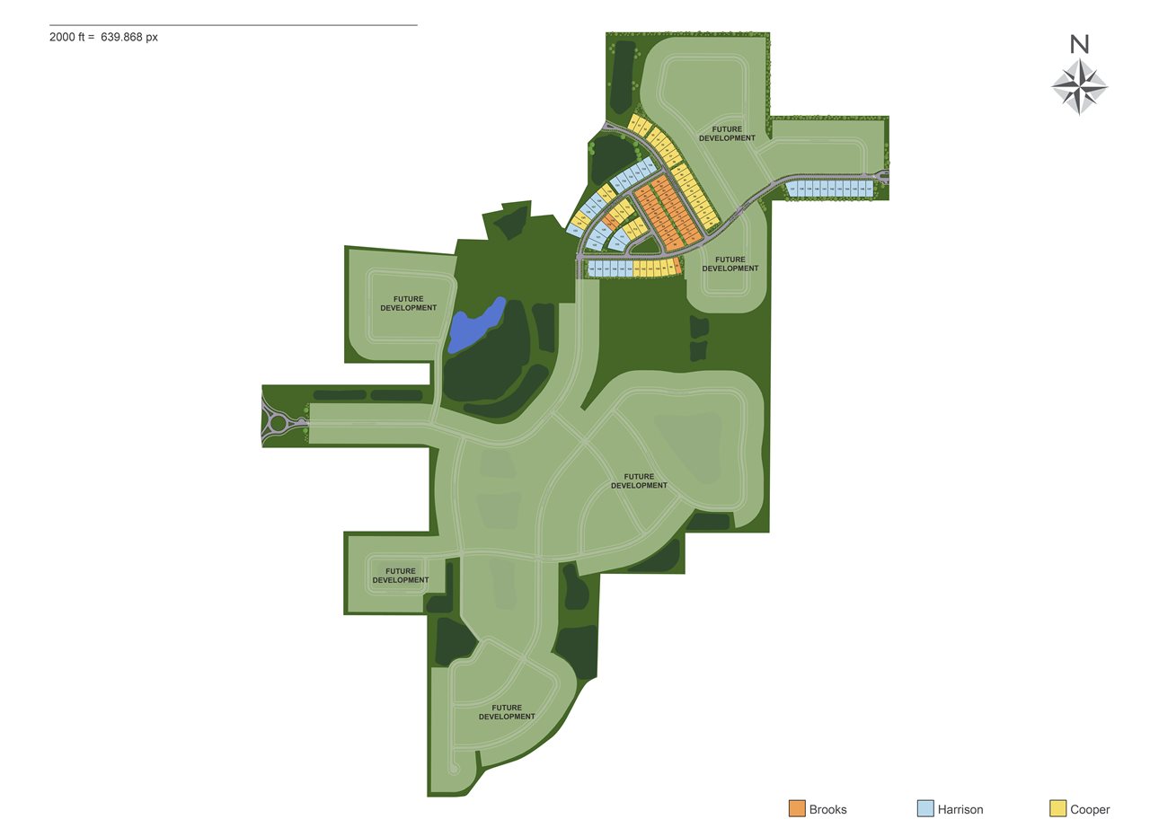 Cresswind at Hammock Oaks site plan