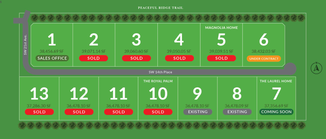 Flamingo Ranch Estates site plan