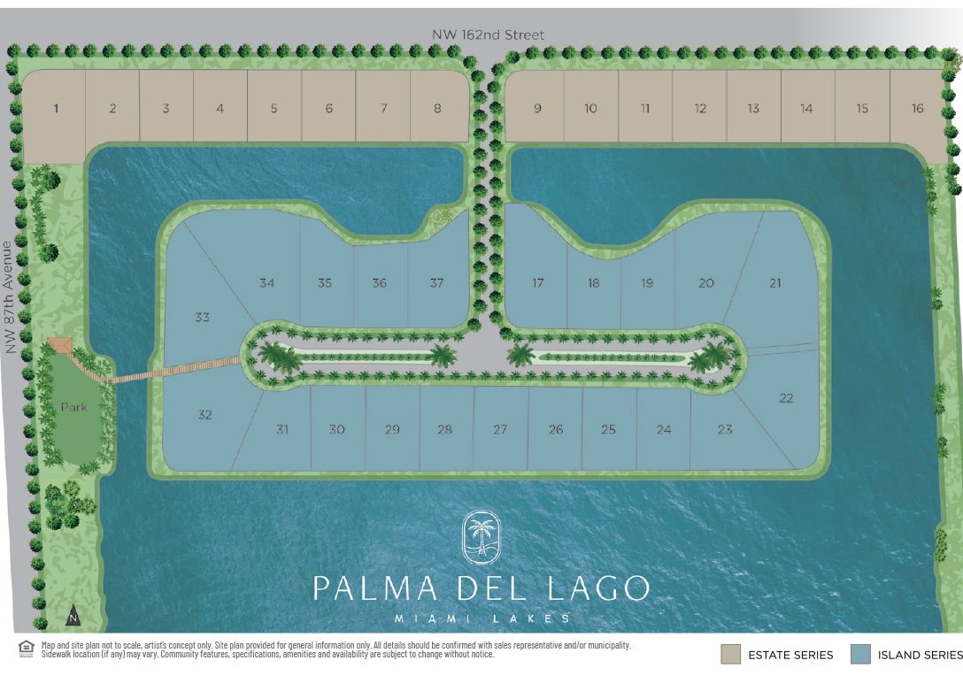 Palma Del Lago site plan