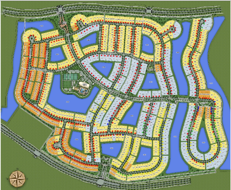 Cresswind Palm Beach at Westlake site plan