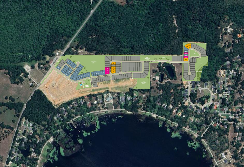 Silver Lake Pointe site plan