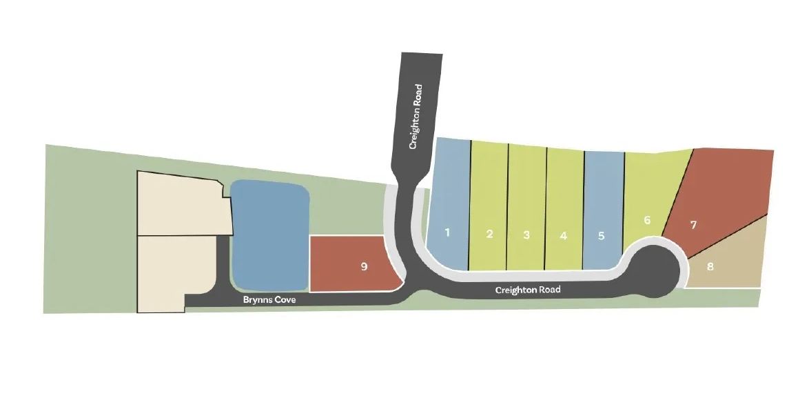Creighton Pointe site plan