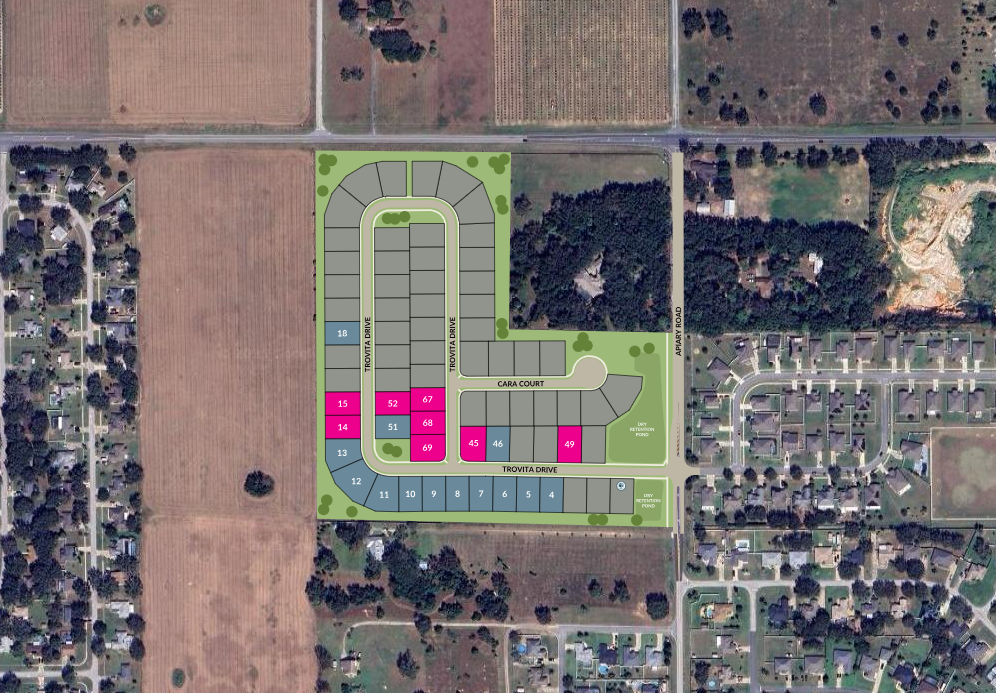 Groves at Grand Island site plan