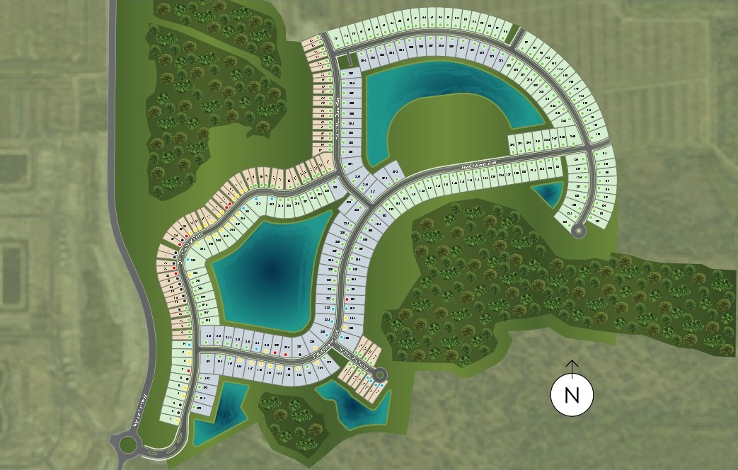 Four Seasons at Wylder site plan