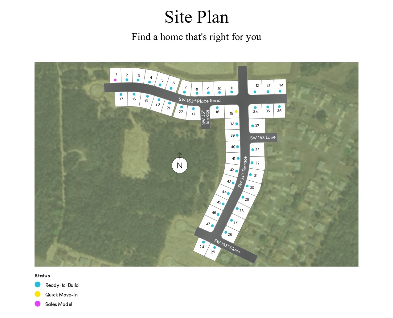 Aspire at Glen Aire site plan