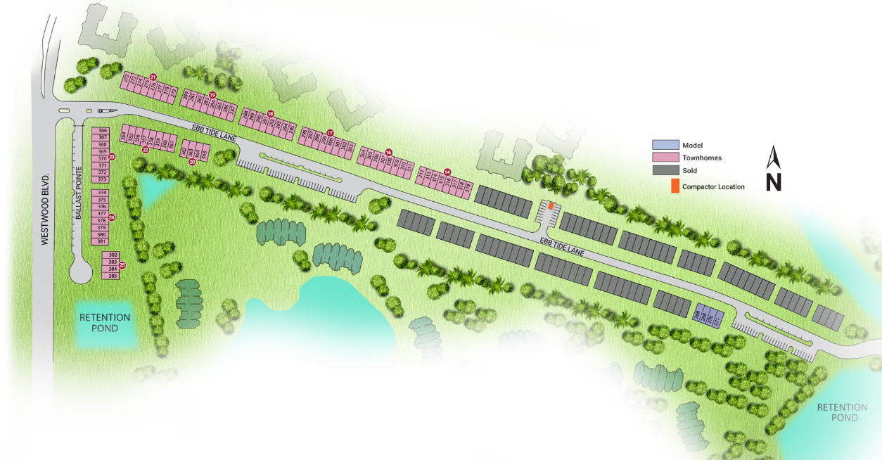 Paradiso Grande Resort site plan