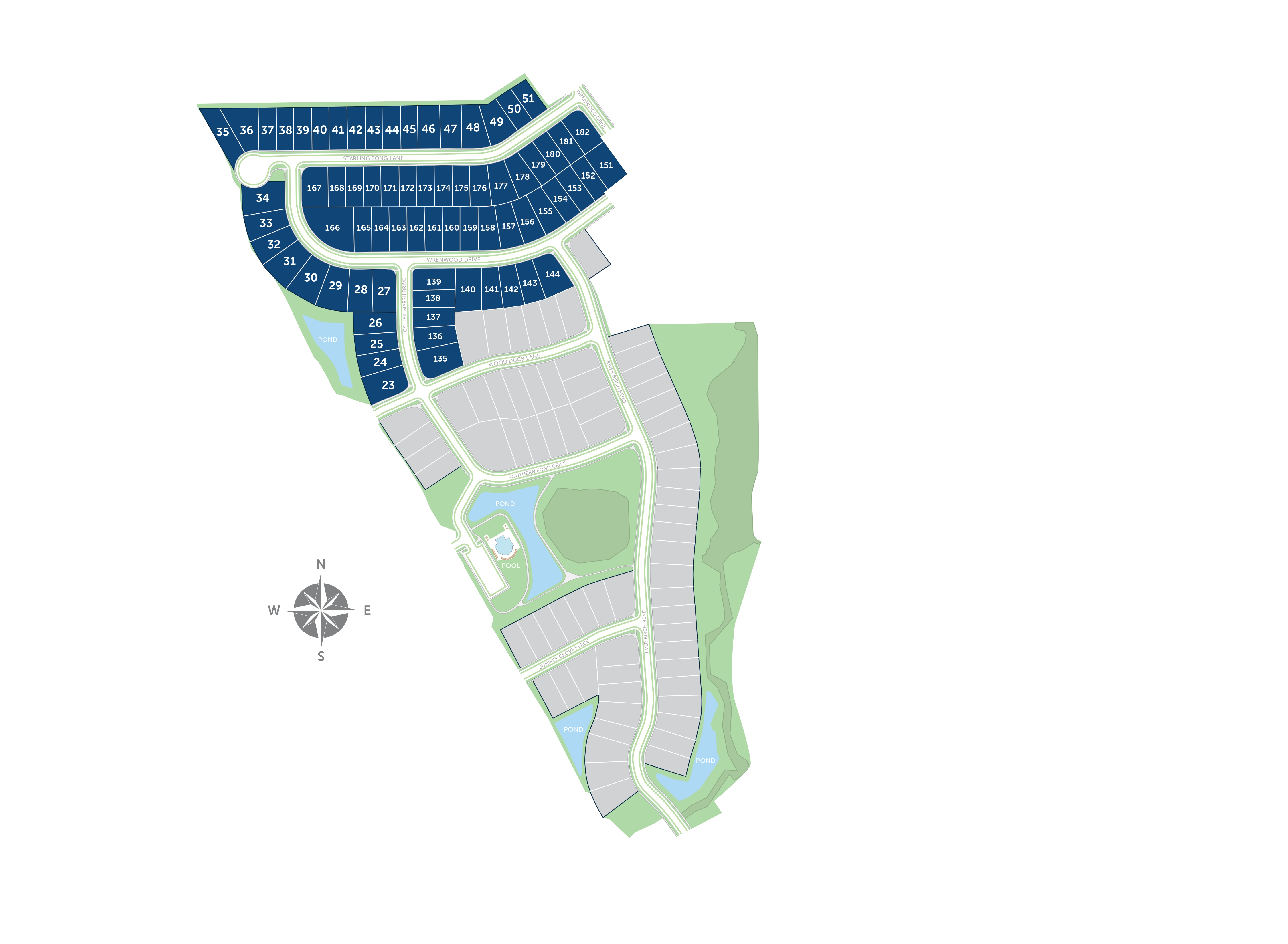 Lakeside Preserve site plan