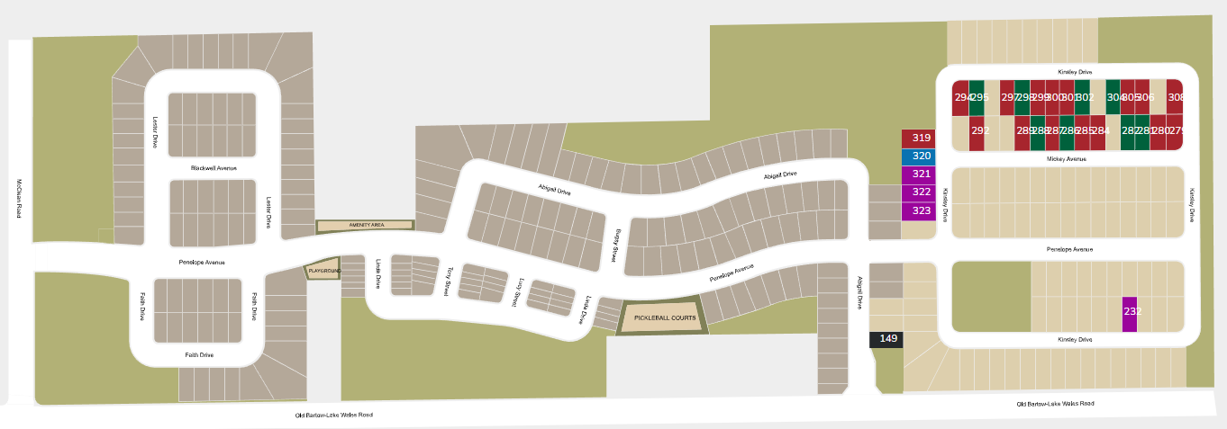 Annabelle Estates site plan