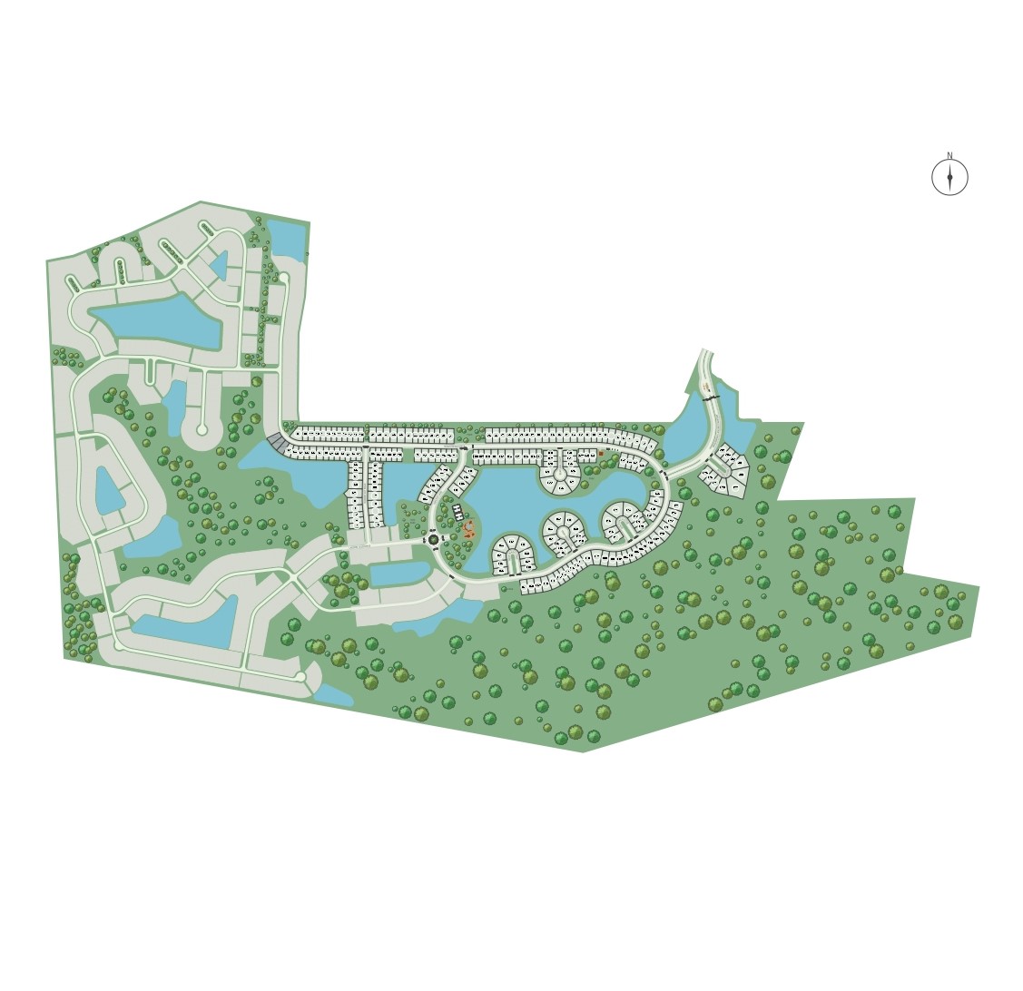 Del Webb Saint Johns site plan