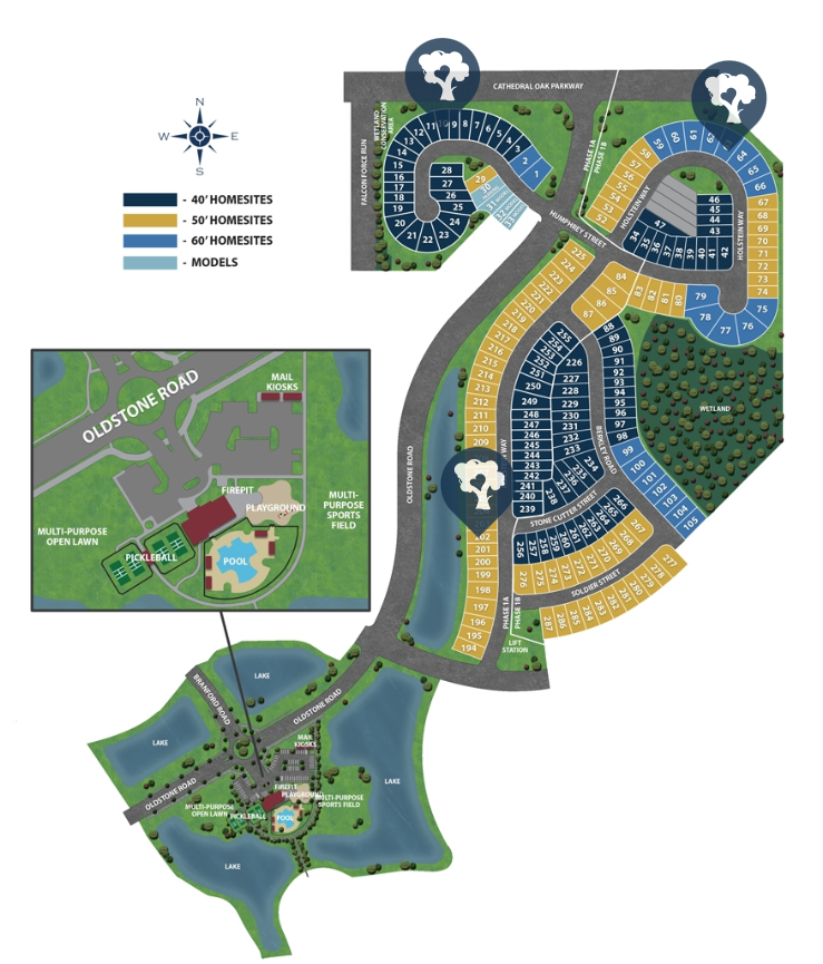 Amberly site plan