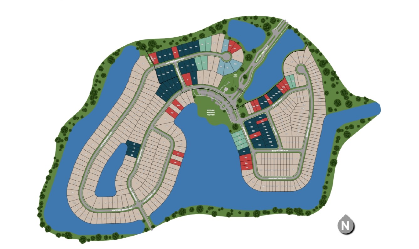 Reverie at Silverleaf site plan