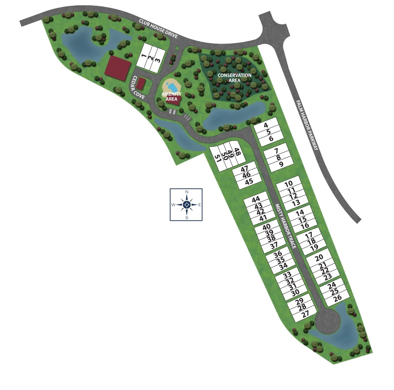 The Hammock at Palm Harbor site plan