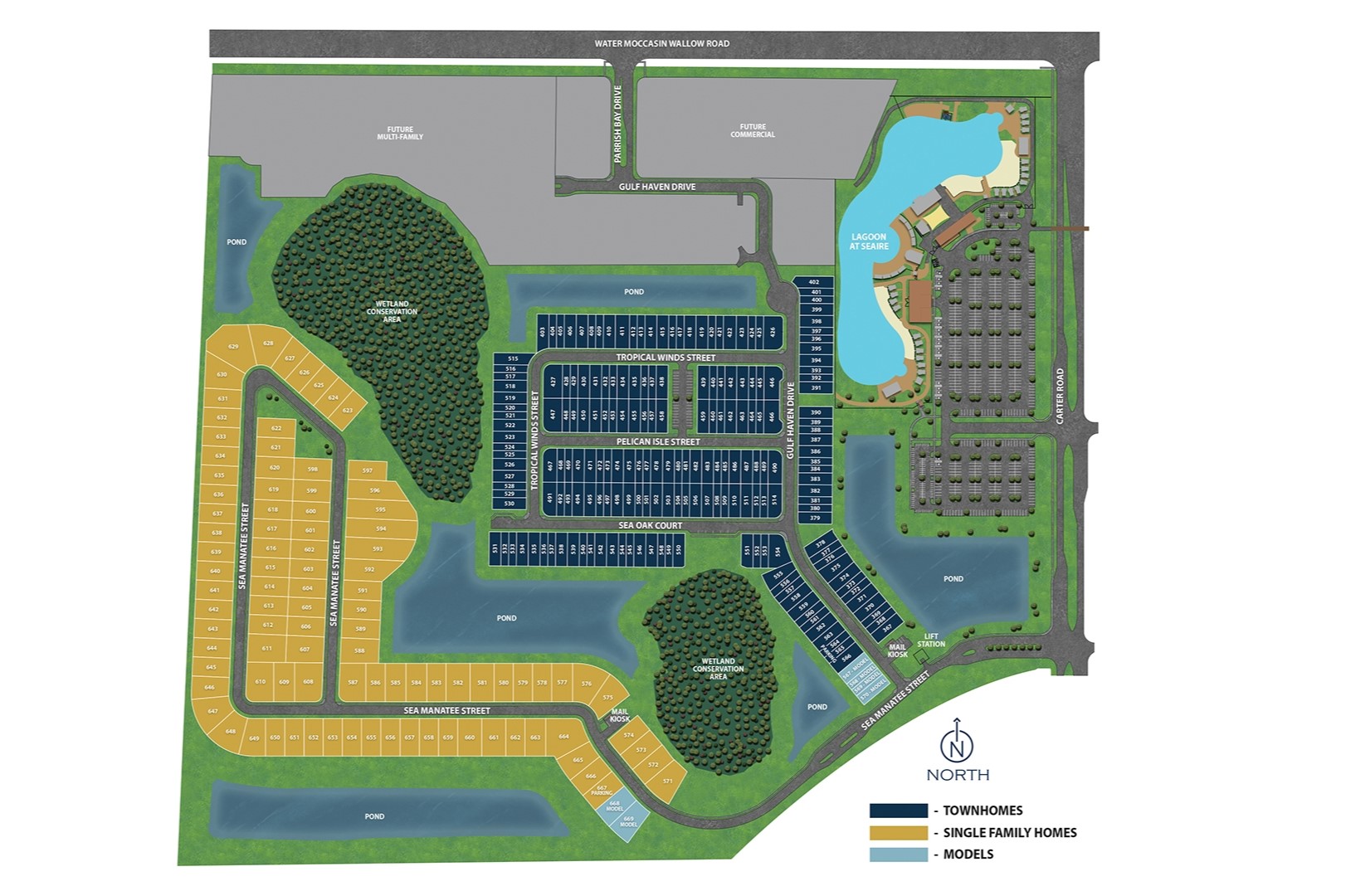 Seaire site plan