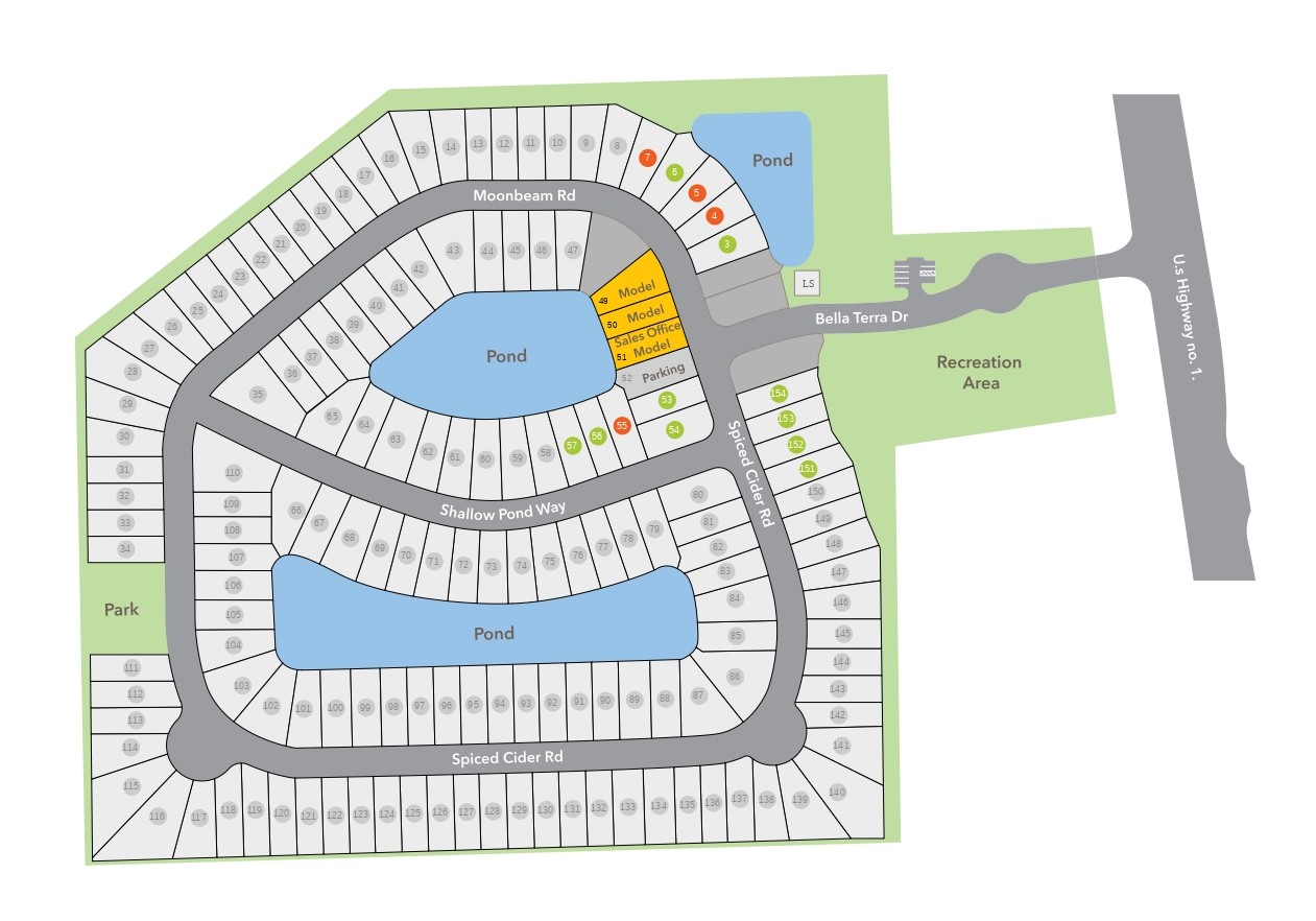 Maplewood site plan