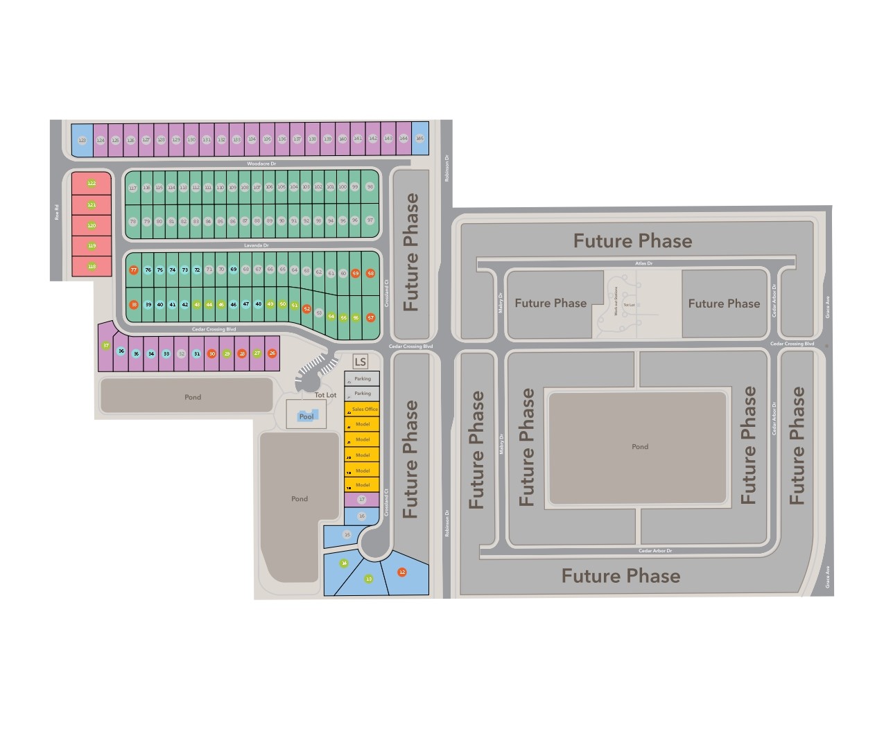 Cedar Crossings III site plan