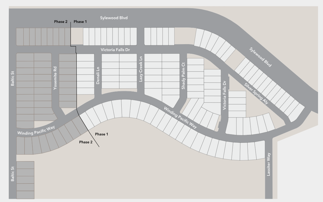 Canoe Creek Reserve II site plan