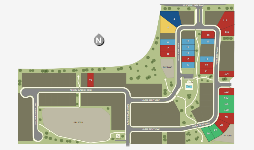 Oakview site plan