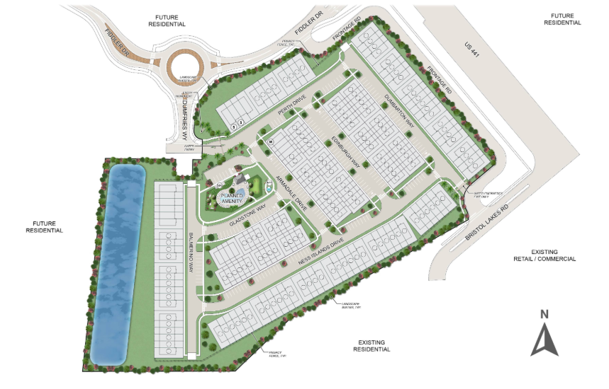 Southloch site plan