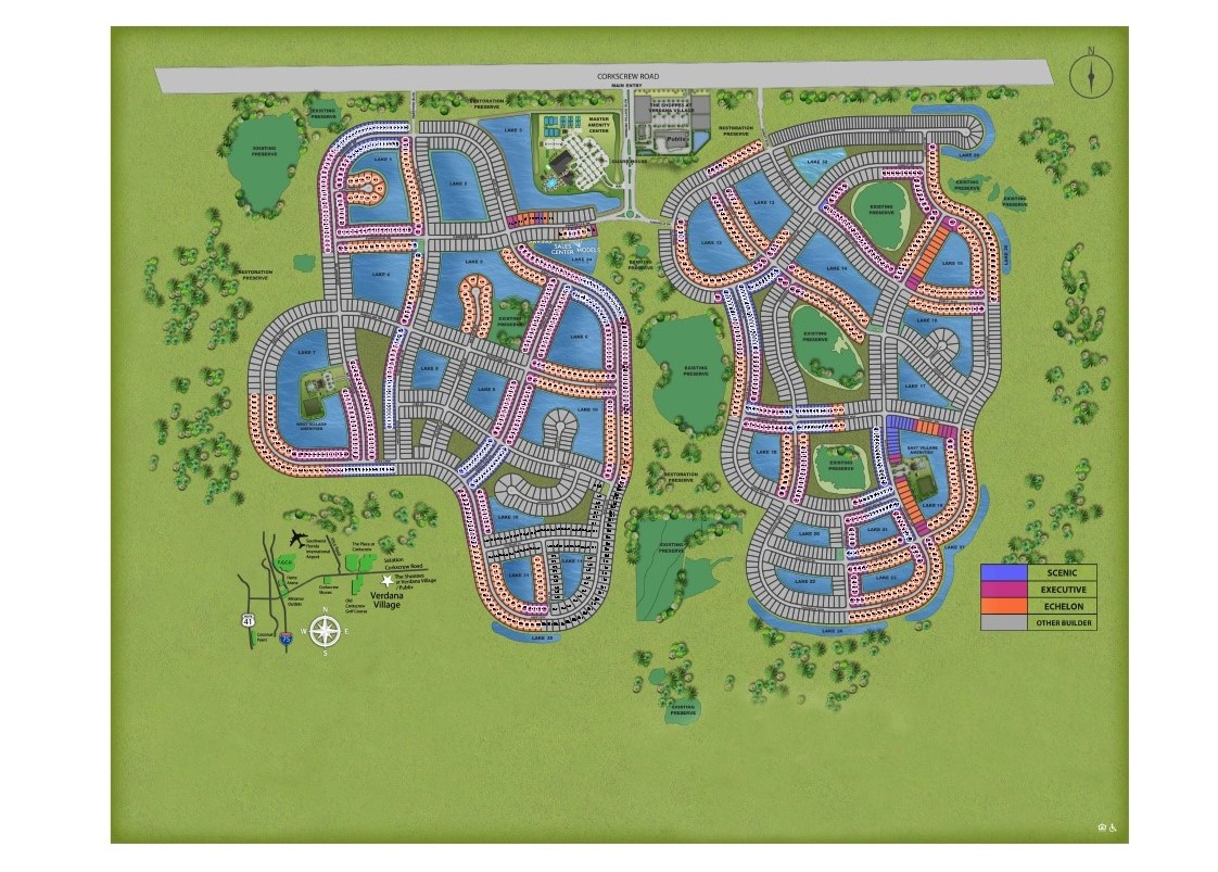 Verdana Village site plan
