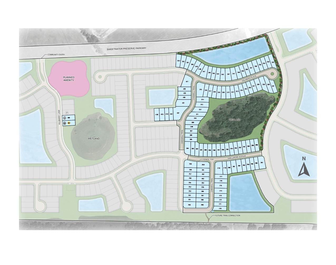 Cove at Coasterra site plan