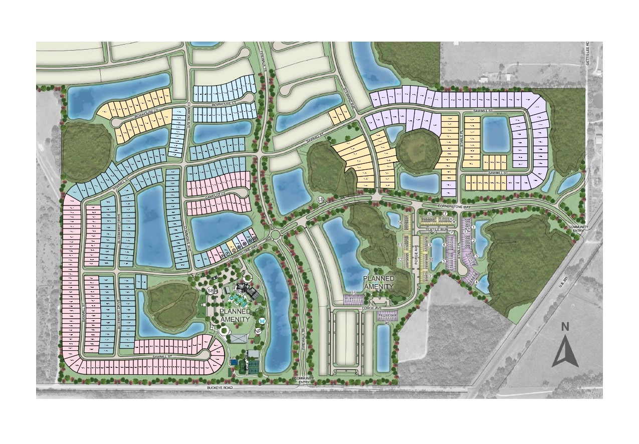 Firethorn site plan