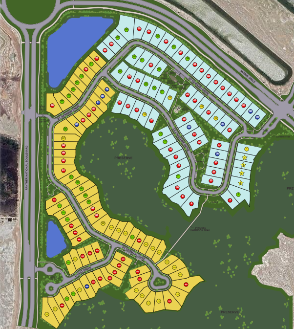 L'Ambiance at Avenir site plan