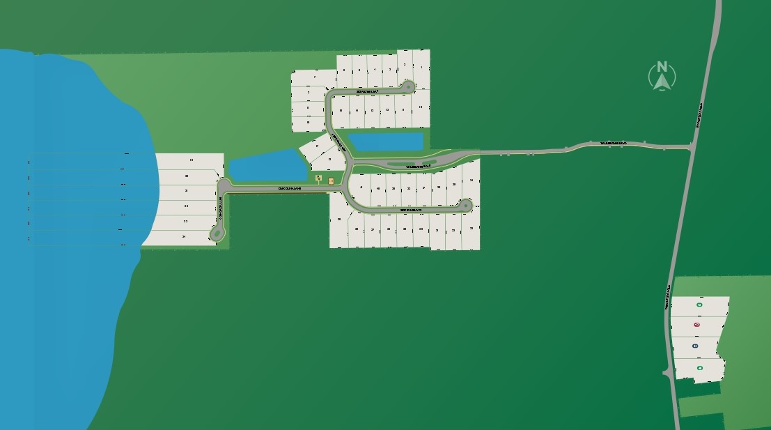 Saddlecrest at Windermere site plan