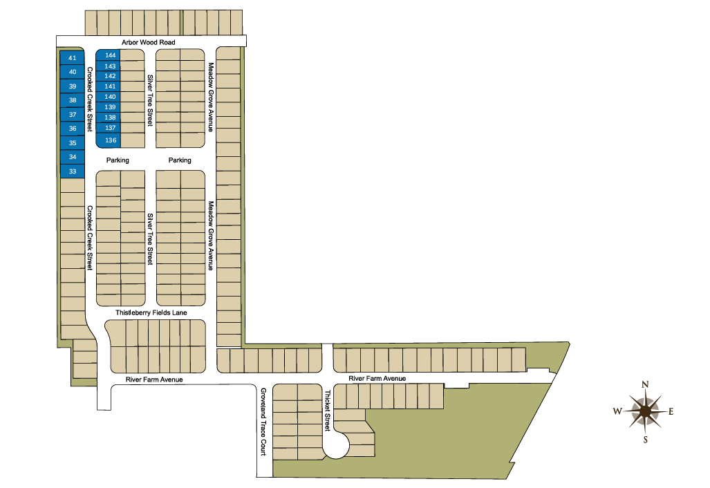 Pine Grove Reserve site plan
