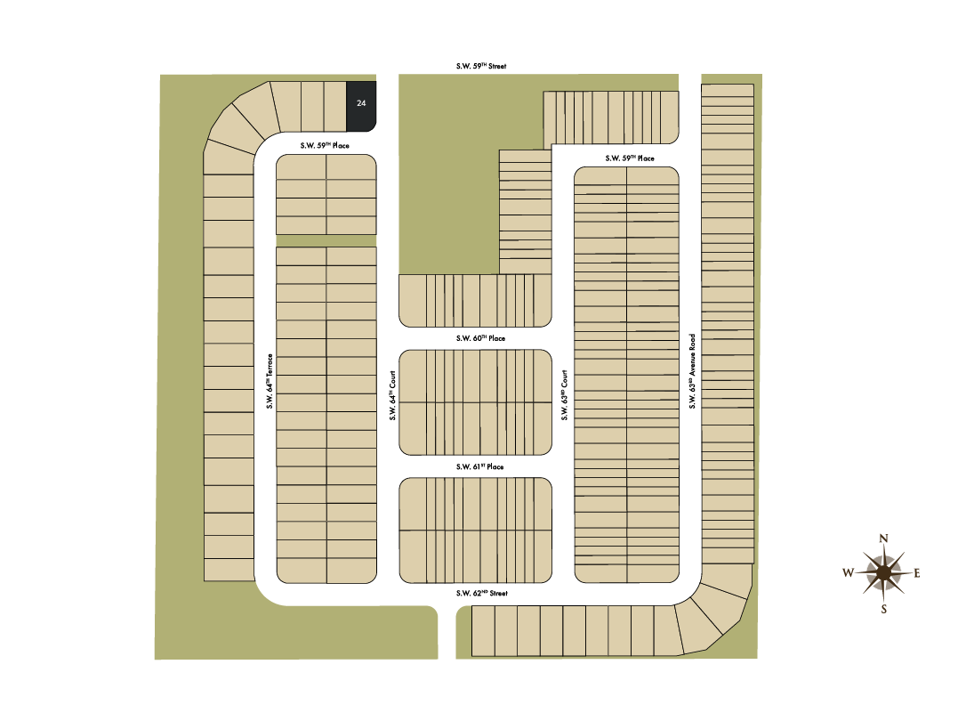 Seasons at Aurora Oaks site plan