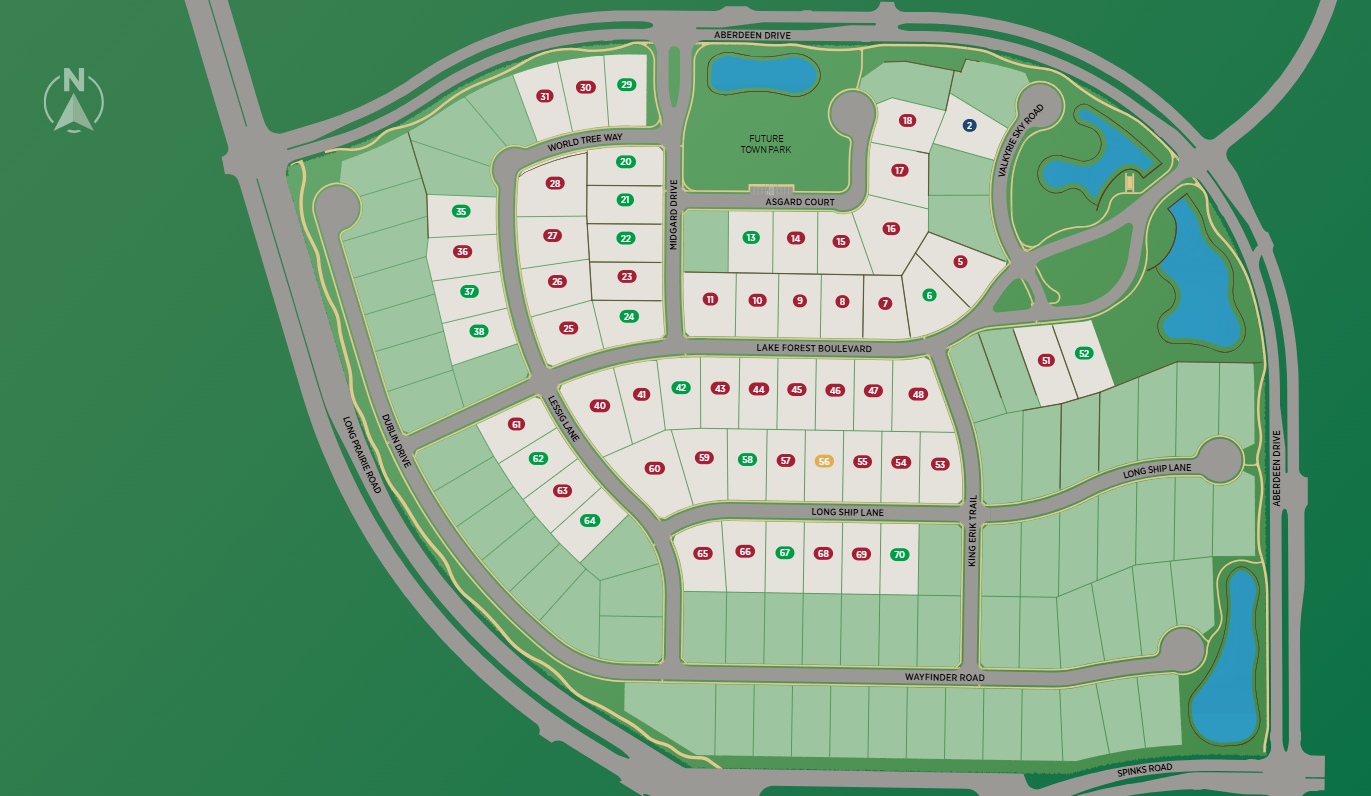 Oakbridge Crossing site plan
