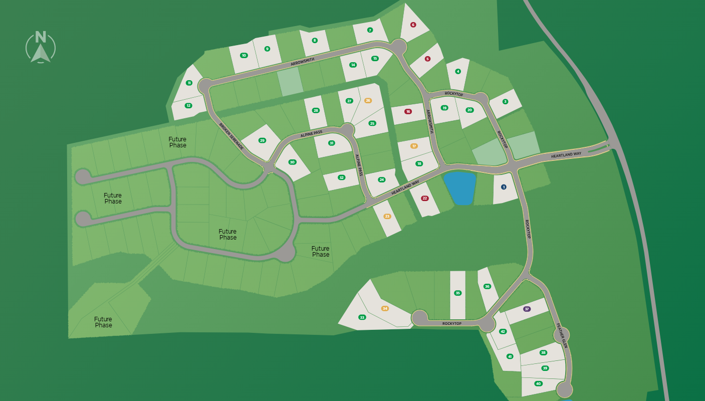 Caliza Reserve site plan