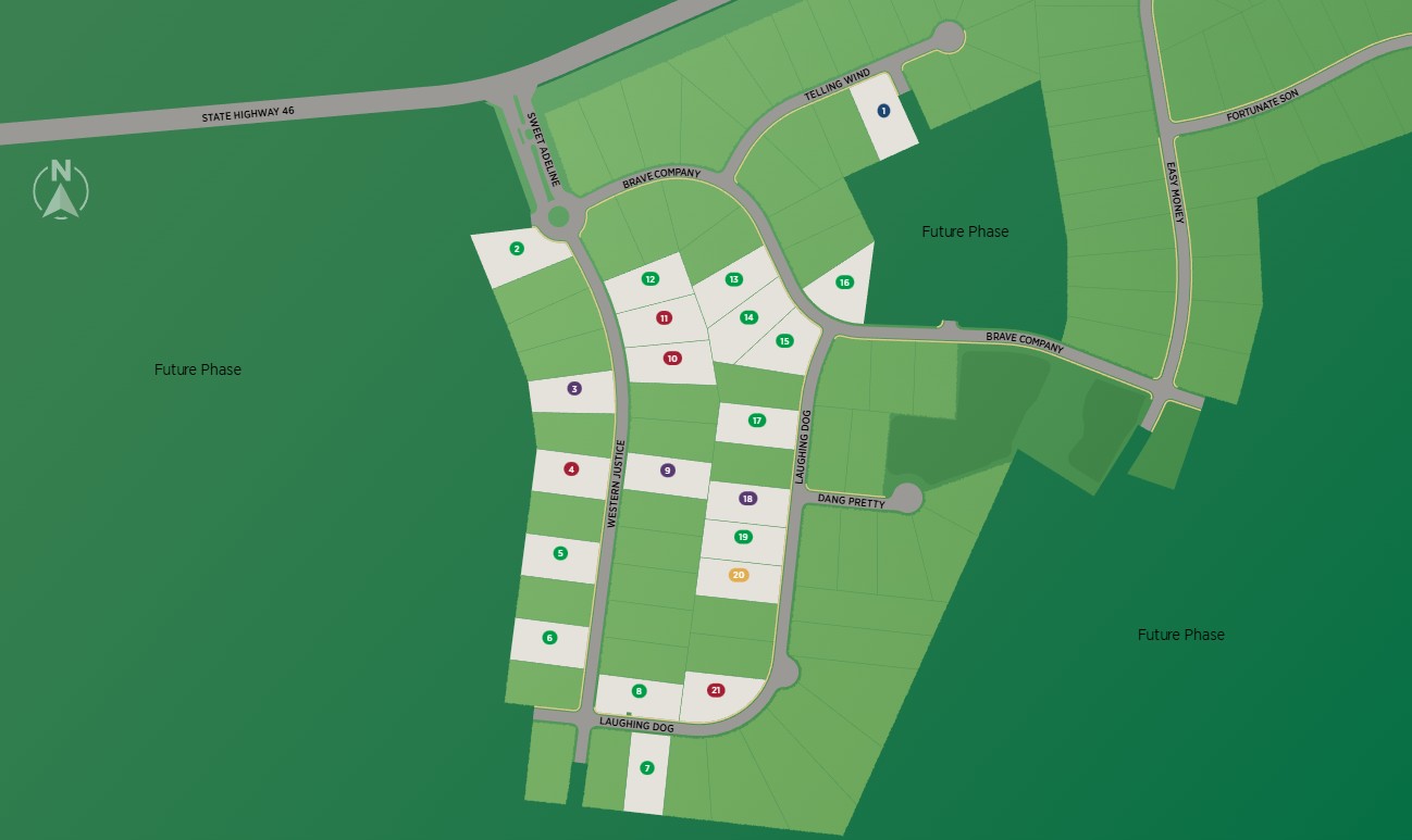 George’s Ranch site plan