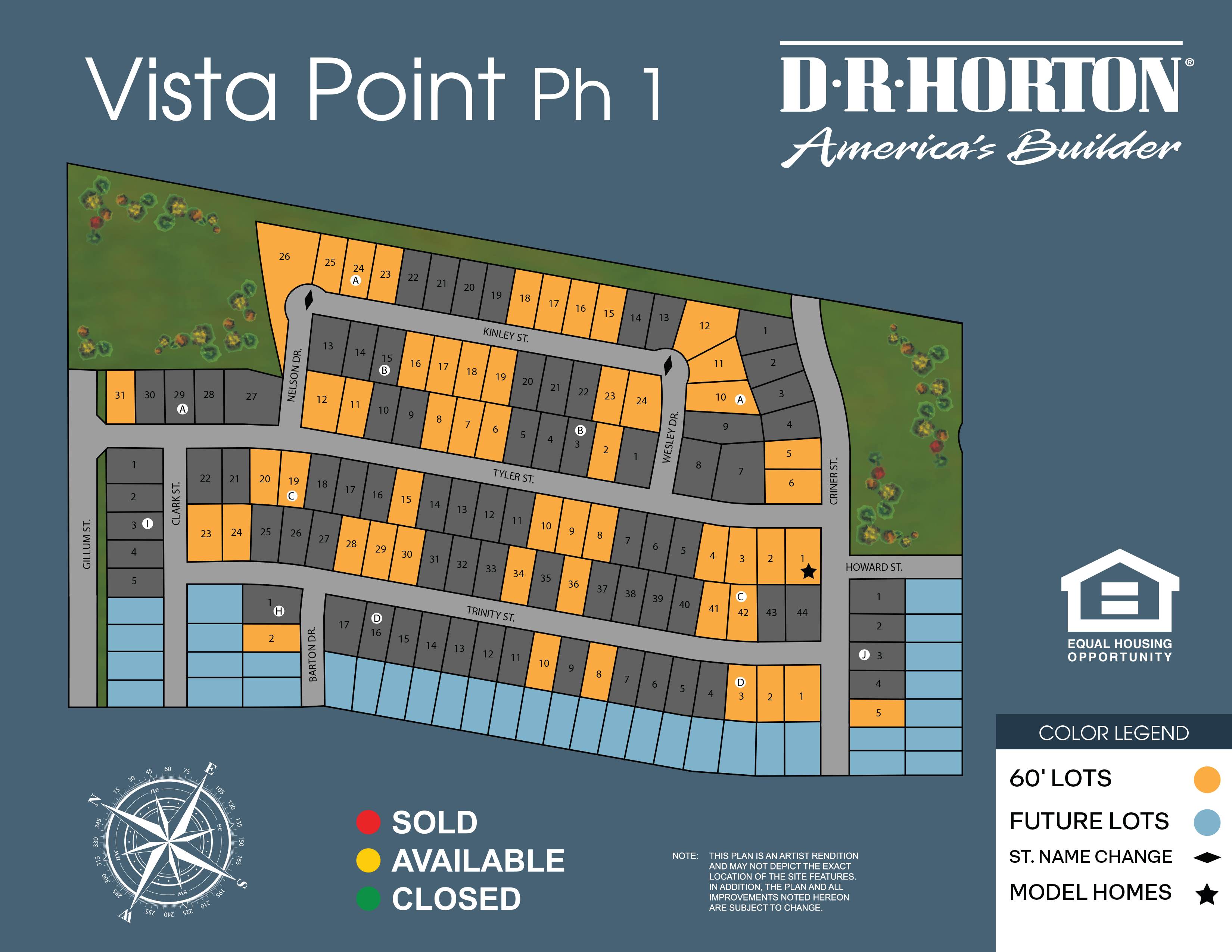 Vista Point site plan
