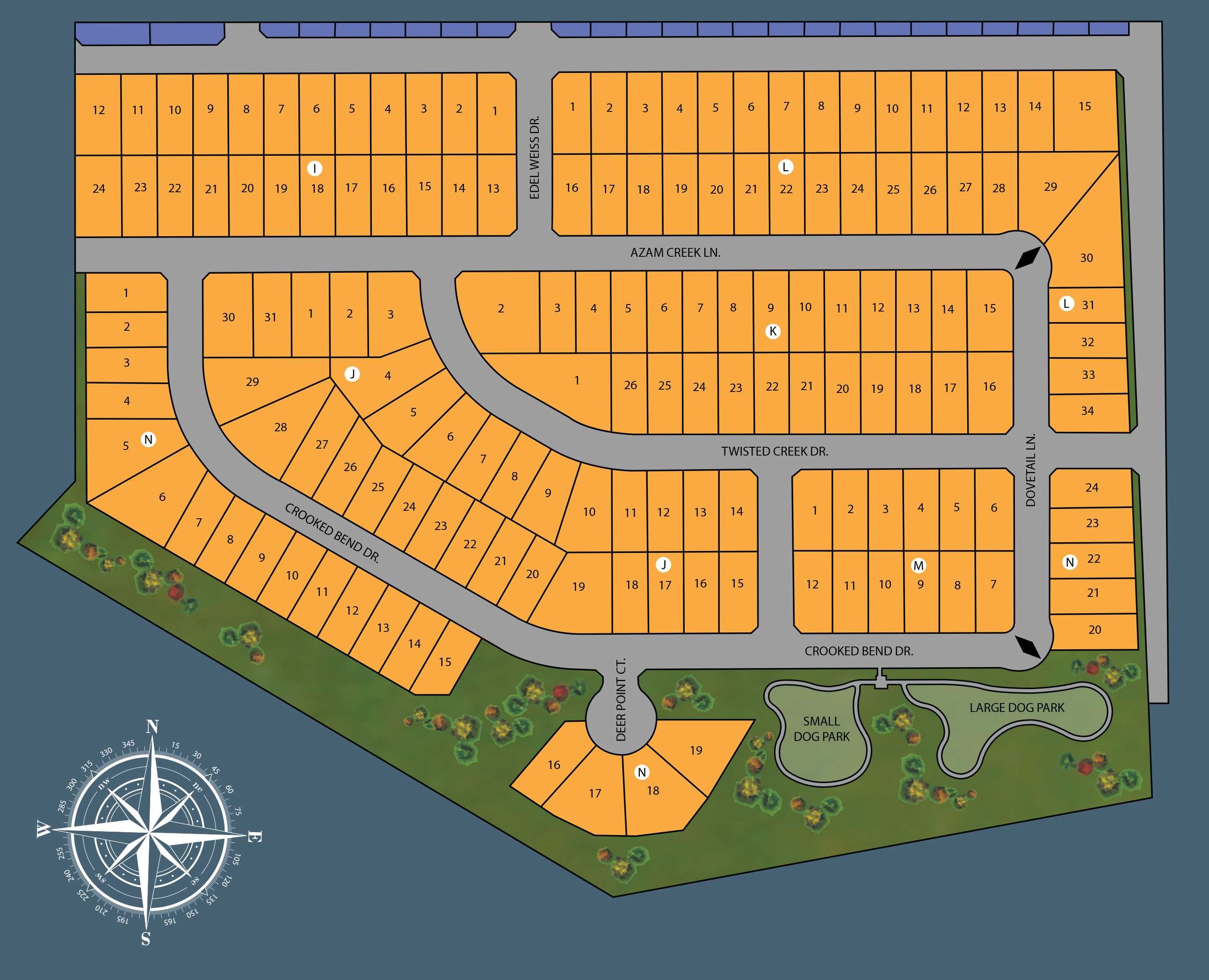 Sunnycreek site plan